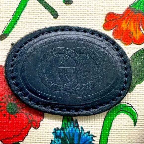 Vintage Gucci Floral Tote - Picture 5 of 14